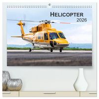 Produktbild: Helicopter 2026 (hochwertiger Premium Wandkalender 2026 DIN A2 quer), Kunstdruck in Hochglanz