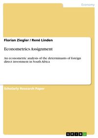 Produktbild: Econometrics Assignment