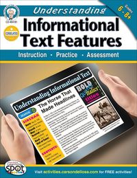 Produktbild: Understanding Informational Text Features, Grades 6 - 8