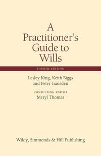 Produktbild: King, L: A Practitioner's Guide to Wills