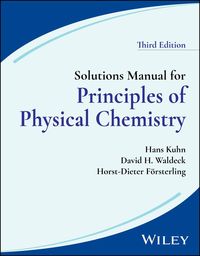 Produktbild: Solutions Manual for Principles of Physical Chemistry, 3rd Edition