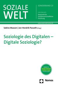 Produktbild: Soziologie des Digitalen - Digitale Soziologie?