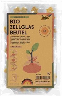 Produktbild: Folia  Bio Zellglasbeutel S Weihnachten, 95x160mm, 10 St&uuml;ck