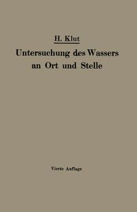 Produktbild: Untersuchung des Wassers an Ort und Stelle