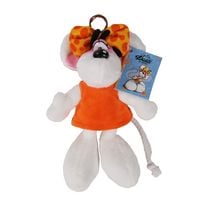 Produktbild: Diddlina Pl&uuml;schtier - oranges Kleid, 15 cm