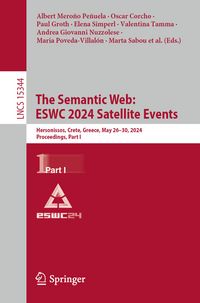 Produktbild: The Semantic Web: ESWC 2024 Satellite Events