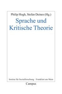 Produktbild: Sprache und Kritische Theorie