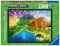 Bild vom Artikel Puzzle Ravensburger World of Minecraft 1500 Teile vom Autor 