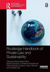 Produktbild: Routledge Handbook of Private Law and Sustainability