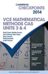 Produktbild: Duncan, N: Cambridge Checkpoints VCE Mathematical Methods CA