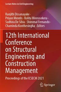 Produktbild: 12th International Conference on Structural Engineering and Construction Management