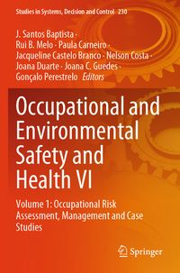 Produktbild: Occupational and Environmental Safety and Health VI