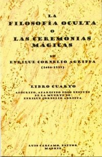 Produktbild: Agrippa Von Nettesheim, H: Filosof&iacute;a oculta o Las ceremonias