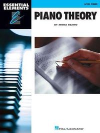 Produktbild: Essential Elements Piano Theory Level 3 Beginner Piano Theory Book for Students and Teachers Sheet Music Workbook with Exercises, Rhythm, Chords, and Improvisation Hal Leonard Method