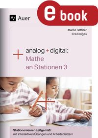 Produktbild: Analog + digital: Mathe an Stationen 3