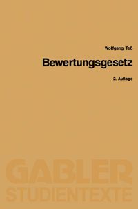Produktbild: Bewertungsgesetz