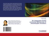 Produktbild: On integrated moduli connected deficiencies of meromorphic functions