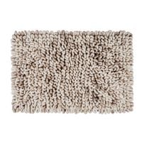 Produktbild: Badteppich Mod. Lerici Wei&szlig;-Grau, 60 x 90 cm, rutschfest und schnelltrocknend