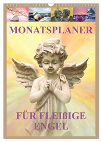 Produktbild: Monatsplaber f&uuml;r flei&szlig;ige Engel (Wandkalender 2026 DIN A3 hoch), CALVENDO Monatskalender