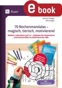 Produktbild: 70 Rechenmandalas - magisch, tierisch, motivierend