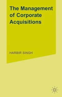 Produktbild: The Management of Corporate Acquisitions