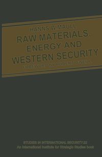 Produktbild: Raw Materials, Energy and Western Security