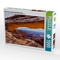 Produktbild: CALVENDO Puzzle Mesa Arch - Canyonlands National Park | 1000 Teile Lege-Gr&ouml;&szlig;e 64x48cm Foto-Puzzle f&uuml;r gl&uuml;ckliche Stunden