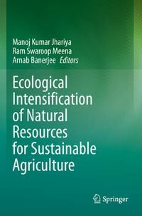 Produktbild: Ecological Intensification of Natural Resources for Sustainable Agriculture