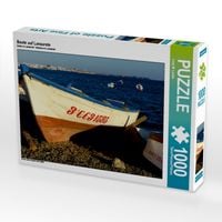 Produktbild: CALVENDO Puzzle Boote auf Lanzarote | 1000 Teile Lege-Gr&ouml;&szlig;e 64x48cm Foto-Puzzle f&uuml;r gl&uuml;ckliche Stunden