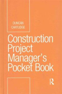 Produktbild: Cartlidge, D: Construction Project Manager's Pocket Guide