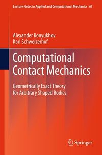 Produktbild: Computational Contact Mechanics