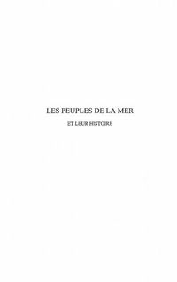 Produktbild: Les peuples de la mer et leur histoire