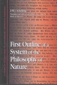 Produktbild: First Outline of a System of the Philosophy of Nature