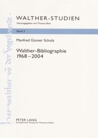 Produktbild: Walther-Bibliographie. 1968 &ndash; 2004