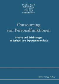Produktbild: Outsourcing von Personalfunktionen