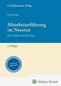 Produktbild: Mitarbeiterf&uuml;hrung f&uuml;r Notare