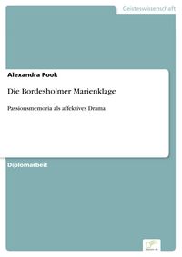Produktbild: Die Bordesholmer Marienklage