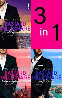 Produktbild: Bundle: Bastard Millionaire - sanft ber&uuml;hrt | Bastard Millionaire - hoffnungslos verfallen | Bastard Millionaire - sinnlich verf&uuml;hrt
