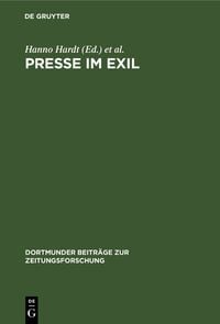 Produktbild: Presse im Exil
