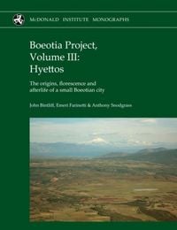 Produktbild: Boeotia Project, Volume III: Hyettos