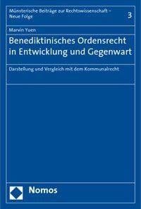 Produktbild: Benediktinisches Ordensrecht in Entwicklung und Gegenwart