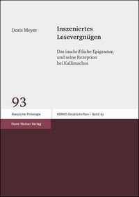 Produktbild: Inszeniertes Lesevergn&uuml;gen