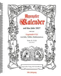 Produktbild: Appenzeller Kalender 2027