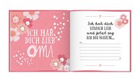 Das Erinnerungsbuch für die beste Oma der Welt. Ausfüllbuch zum Verschenken für die Oma zum Geburtstag, oder Muttertag. Liebevolle Geschenkidee für Om