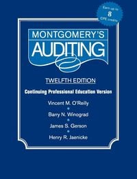 Produktbild: Montgomery Auditing Continuing Professional Education
