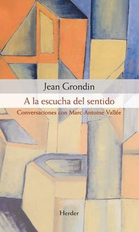 Produktbild: A la escucha del sentido