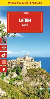 Produktbild: MARCO POLO Reisekarte Italien 09 Latium 1:200.000