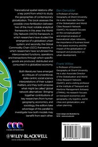 Produktbild: Commodity Chains and World Cities