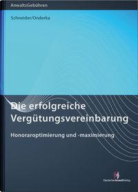 Produktbild: Die erfolgreiche Verg&uuml;tungsvereinbarung