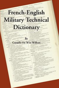 Produktbild: A French-English Military Technical Dictionary